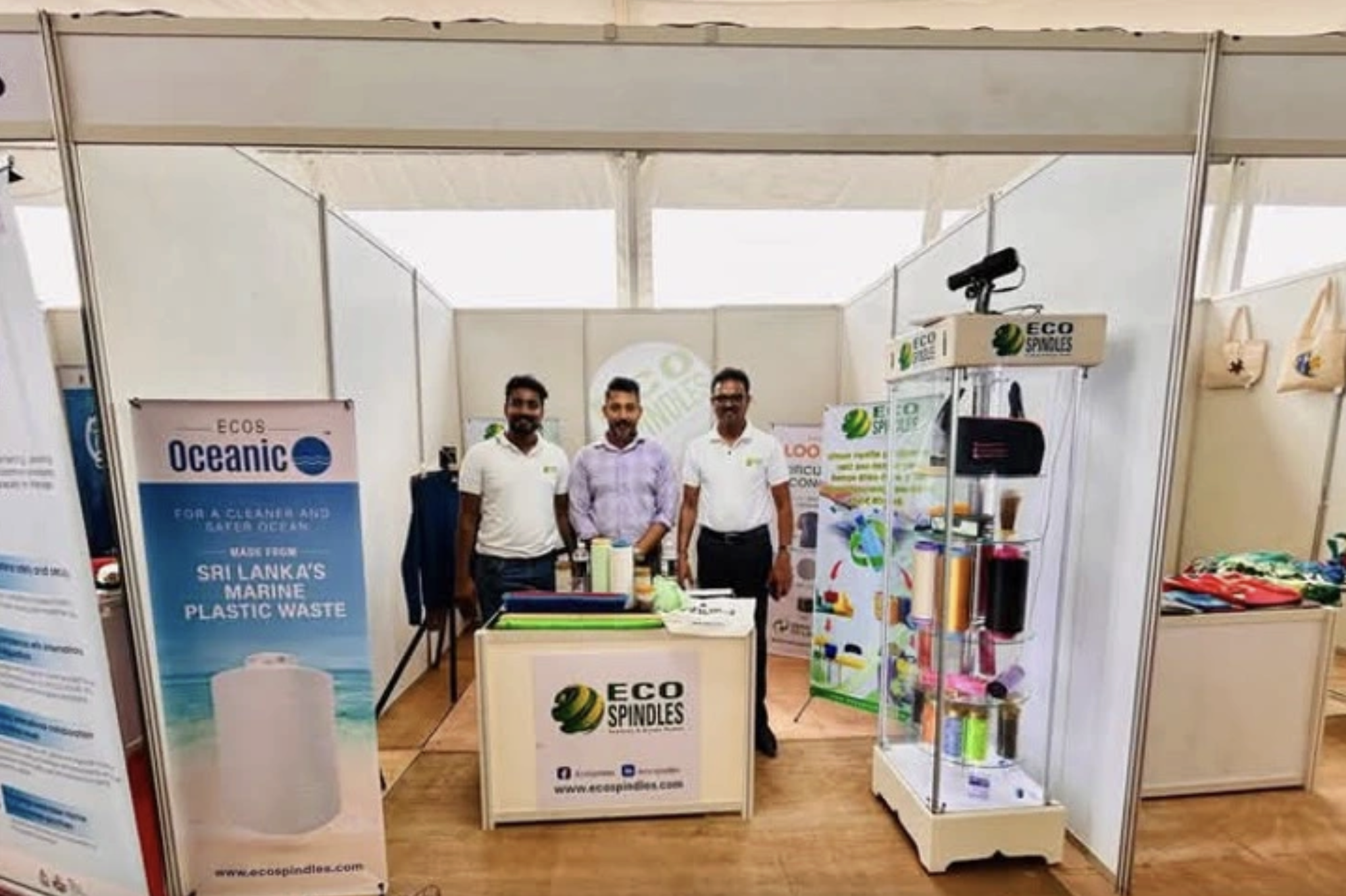 ECO SPINDLES SHOWCASES RECYCLING INNOVATION AT WORLD OCEAN DAY EXHIBITION